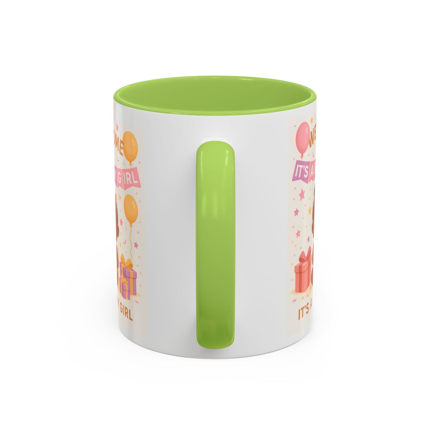 Welcome Baby Girl Coffee Mug | Cute Drinkware, Celebration Mug