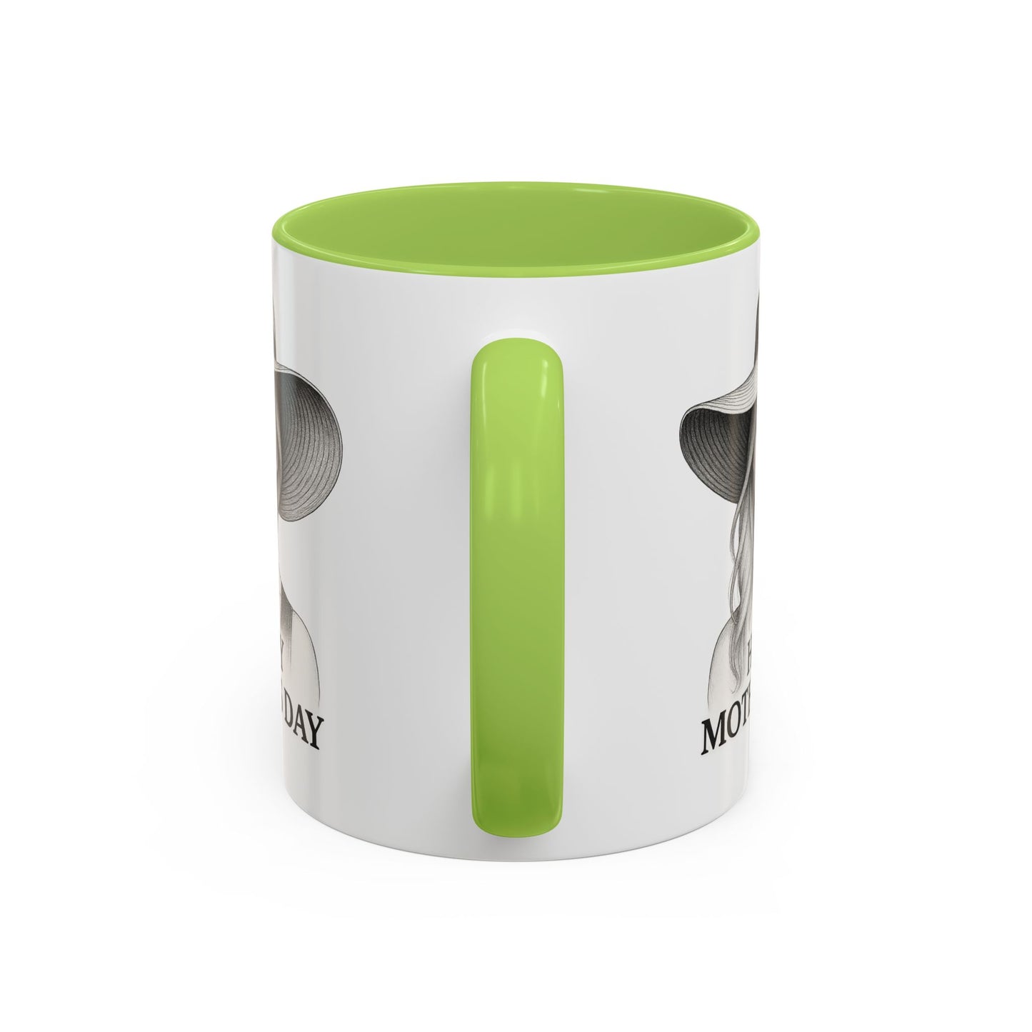 Happy Mother's Day Accent Coffee Mug - Stylish Gift for Moms