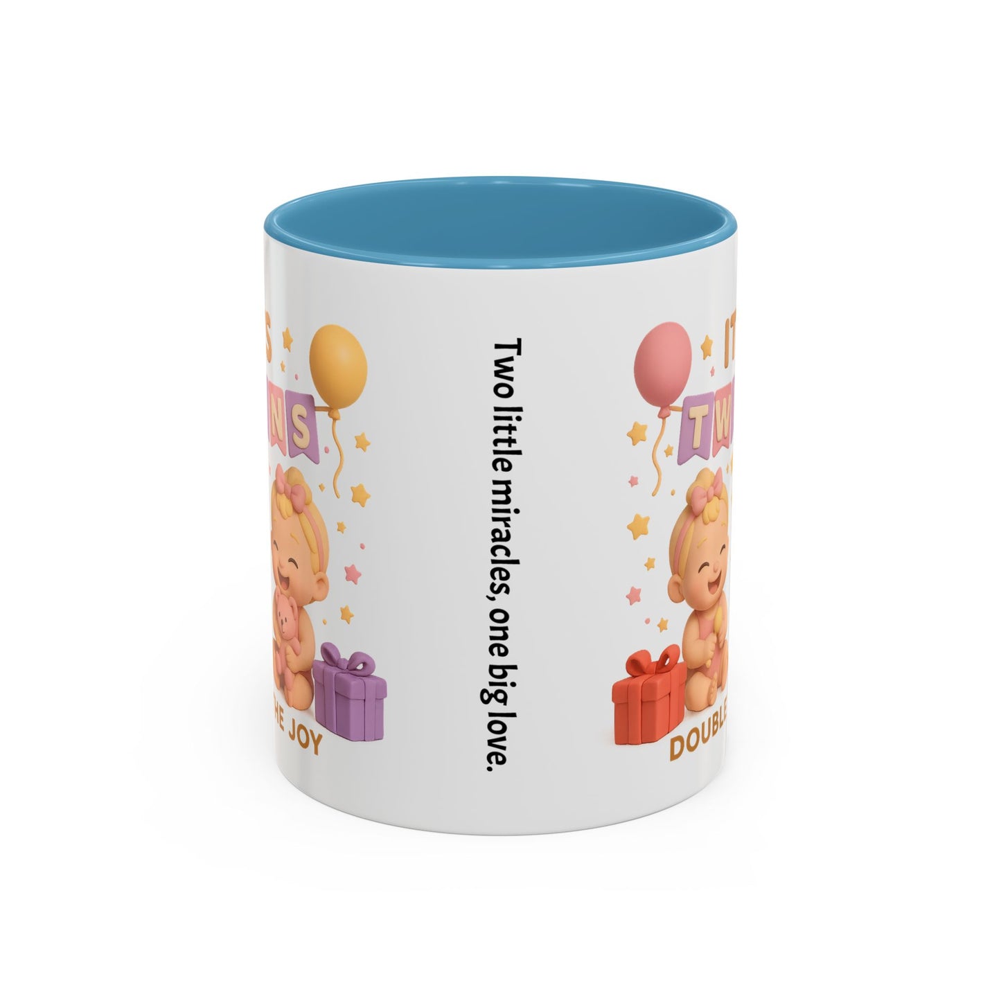 Twins girls - Celebration Coffee Mug - Double the Joy