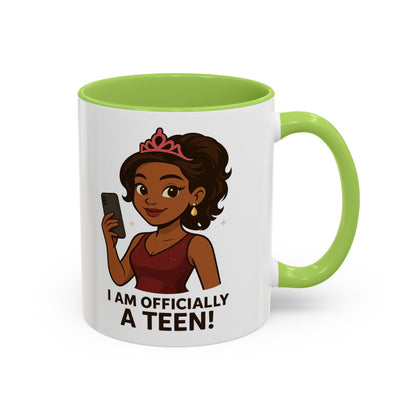 Official Teen Coffee Mug – Perfect Gift for Birthdays & Celebrations!