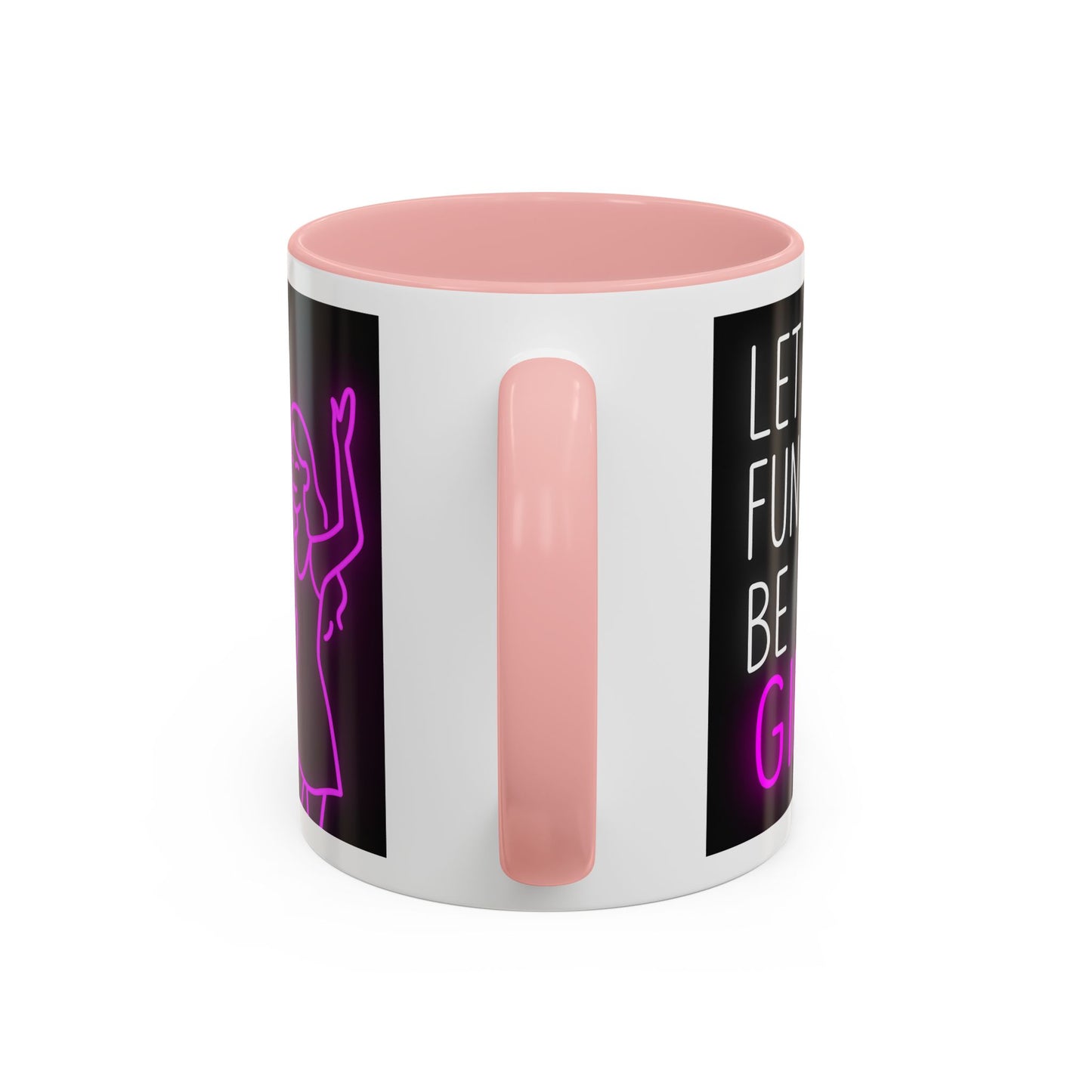 Neon Quote Coffee Mug, Fun Gin Mug, Party Drinkware, Gifts for Gin Lovers, Home Bar Decor, Playful Accent Mug
