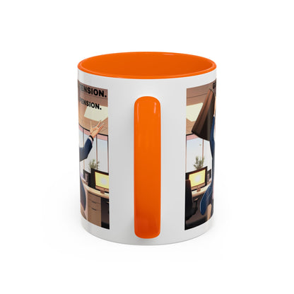 Retirement Celebration Coffee Mug - Goodbye Tension, Hello Pension!