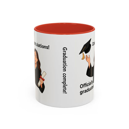 Graduation Celebration Coffee Mug - Congrats Grad Gift