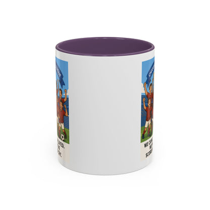 We came, We played, we conquered football Coffee Mug