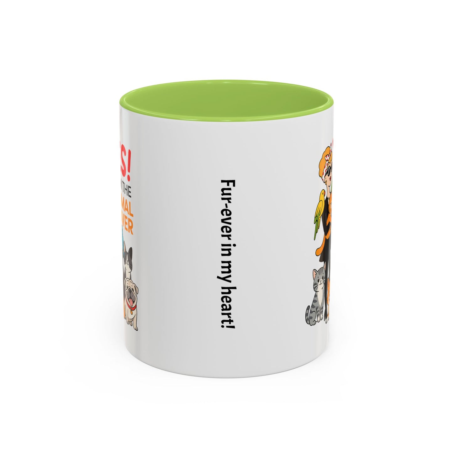 Animal Lover Coffee Mug - Perfect Gift for Pet Owners, Animal Enthusiasts, Dog Lovers, Cat Lovers