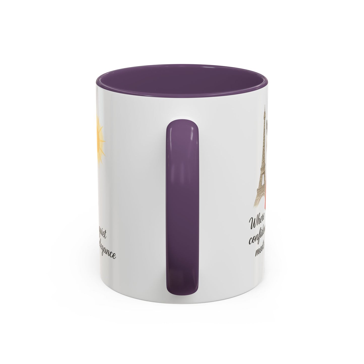 Elegant Confidence Coffee Mug - Inspiring Quote & Chic Design for Tea Lovers, Gifts for Her, Home Office Decor, Parisian Style