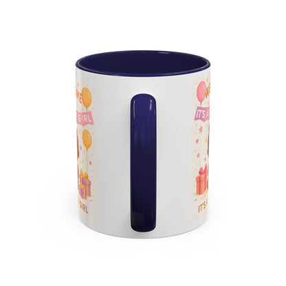 Welcome Baby Girl Coffee Mug | Cute Drinkware, Celebration Mug