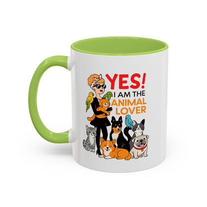 Animal Lover Coffee Mug - Perfect Gift for Pet Owners, Animal Enthusiasts, Dog Lovers, Cat Lovers