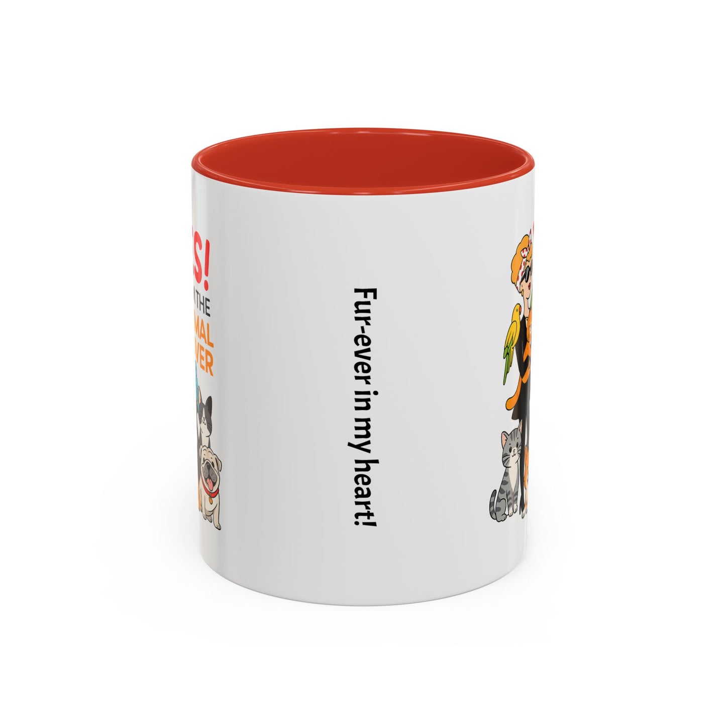 Animal Lover Coffee Mug - Perfect Gift for Pet Owners, Animal Enthusiasts, Dog Lovers, Cat Lovers