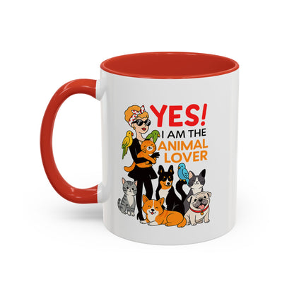 Animal Lover Coffee Mug - Perfect Gift for Pet Owners, Animal Enthusiasts, Dog Lovers, Cat Lovers