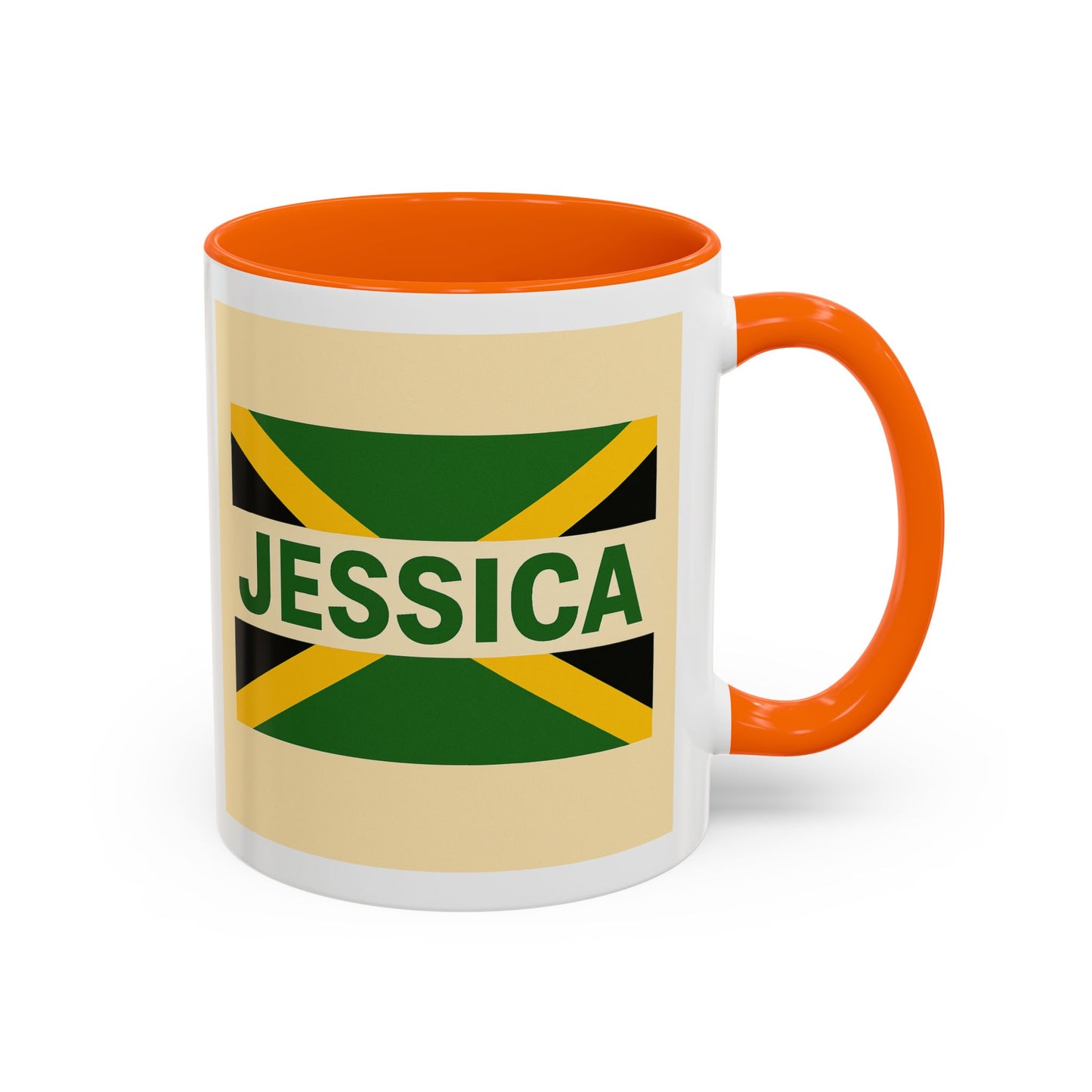 Jamaican Themed Coffee Mug - 'Jessica' with Carnival Queen Vibes