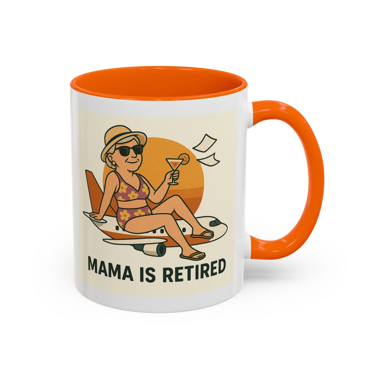 Retirement Celebration Coffee Mug - Mama is Retired