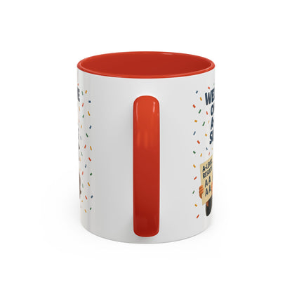 Celebratory Accent Coffee Mug - You Did It! Graduation Cheers