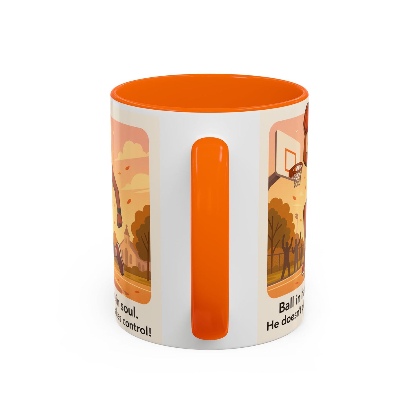 Basketball Motivational Coffee Mug for sport lovers - 11oz & 15oz with Inspirational Quote