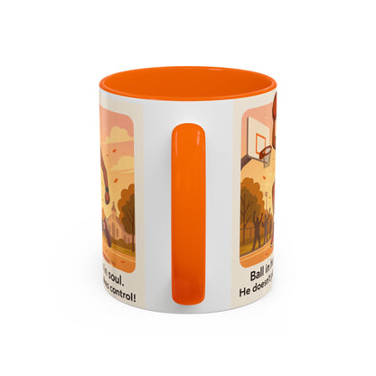 Basketball Motivational Coffee Mug for sport lovers - 11oz & 15oz with Inspirational Quote
