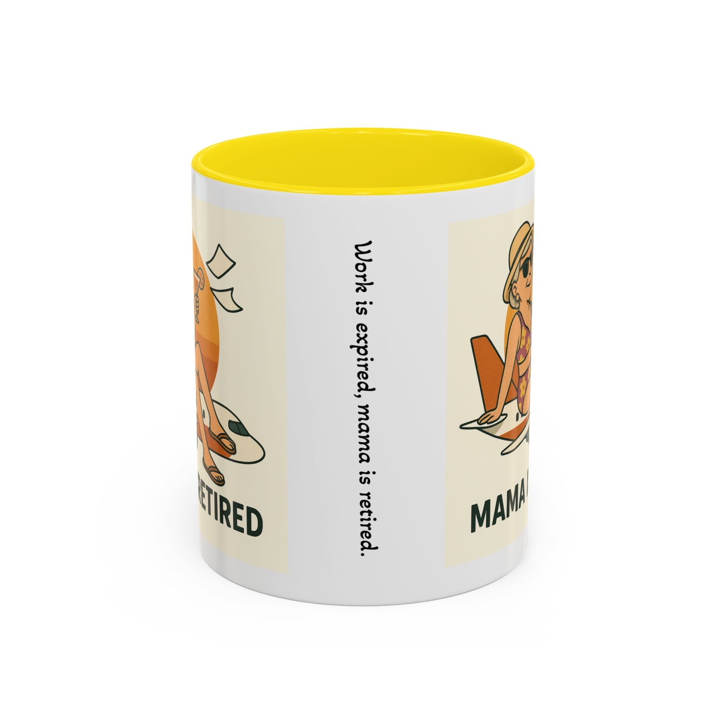 Retirement Celebration Coffee Mug - Mama is Retired