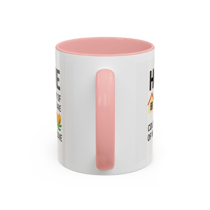 Home Story Accent Coffee Mug | 11 oz & 15 oz | Perfect Gift for New Homeowners