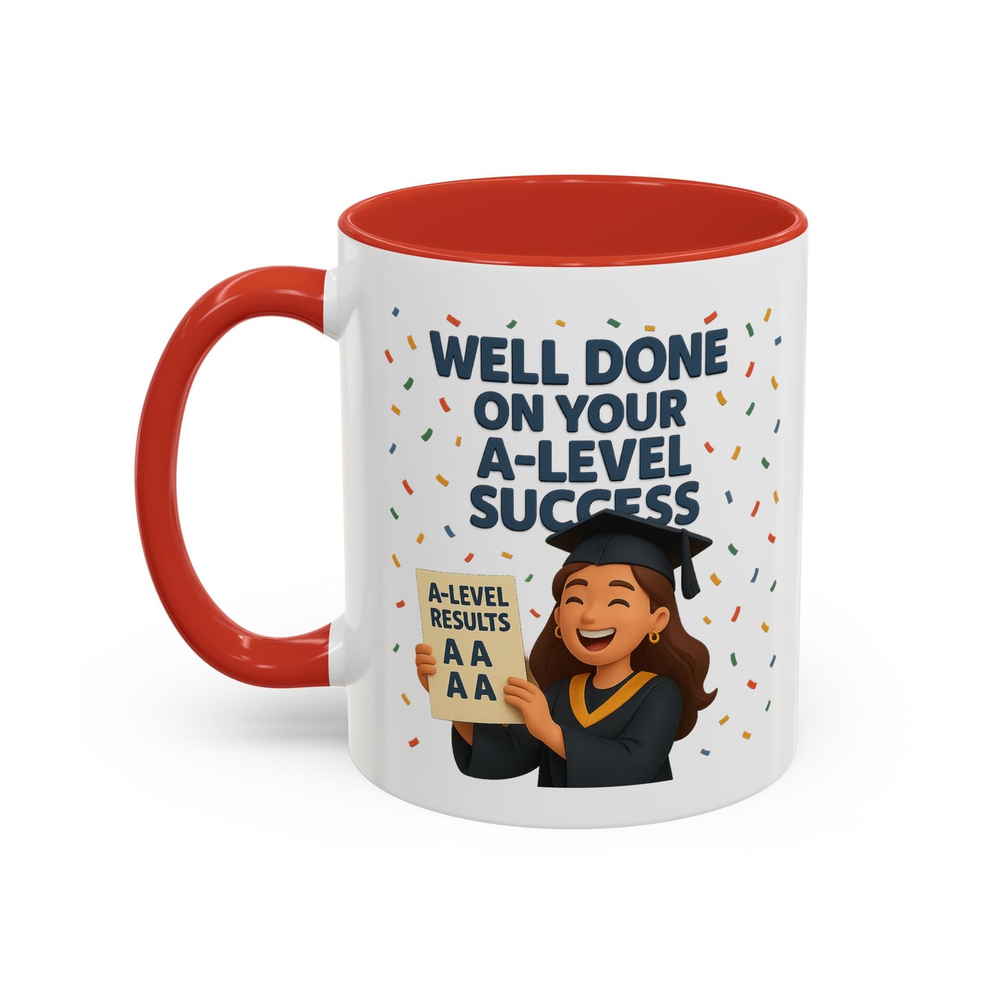 Celebratory Accent Coffee Mug - You Did It! Graduation Cheers