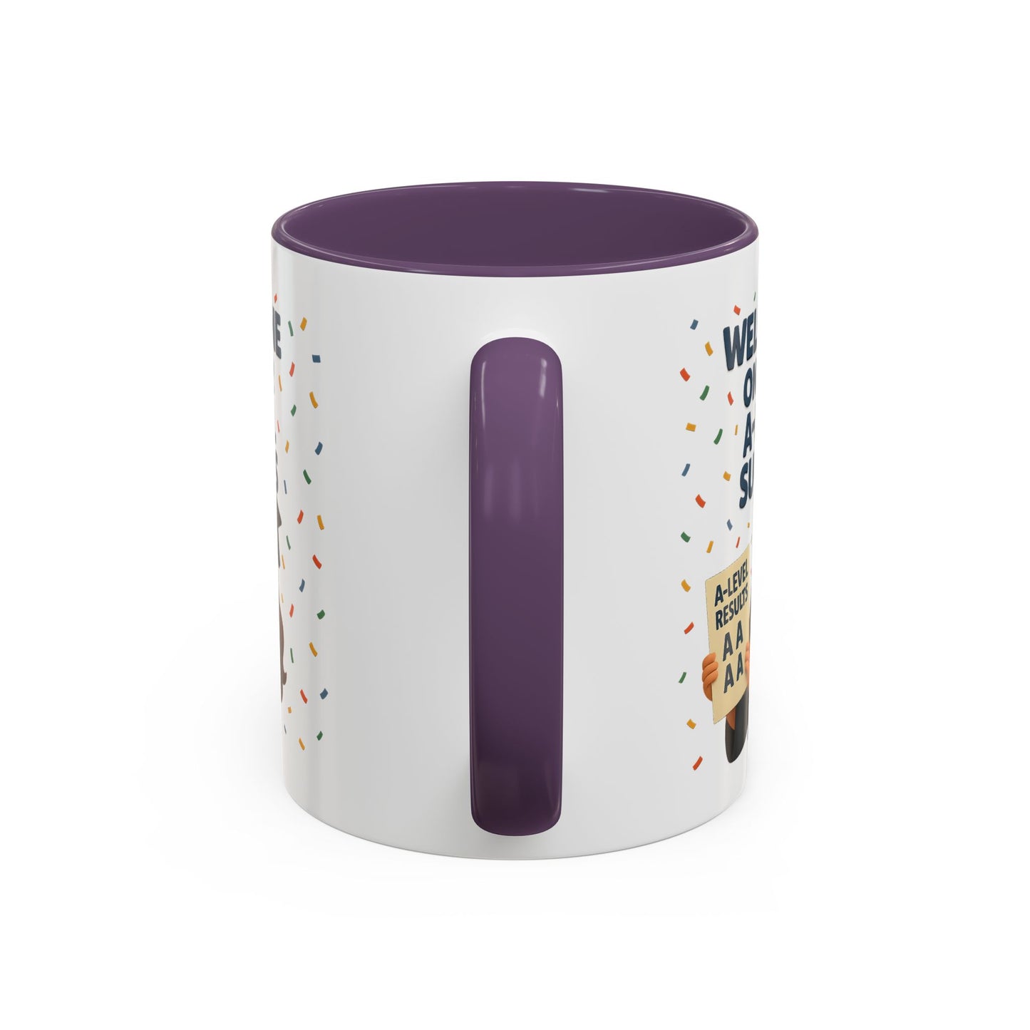 Celebratory Accent Coffee Mug - You Did It! Graduation Cheers