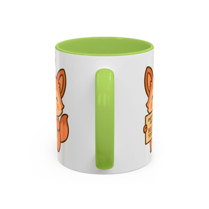 Motivational Accent Coffee Mug - 'Trust Your Intuition' & 'Believe In Yourself!'