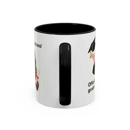 Graduation Celebration Coffee Mug - Congrats Grad Gift
