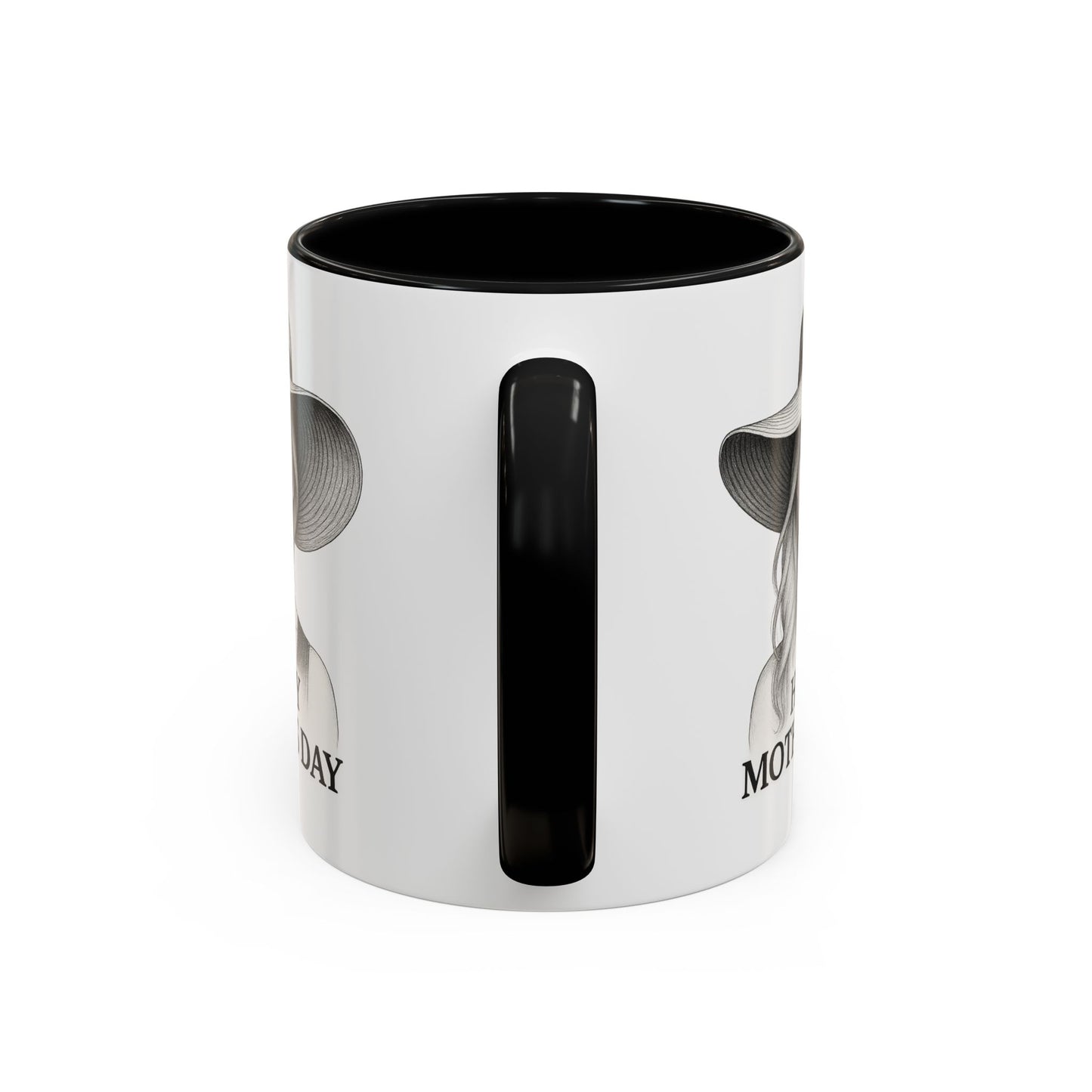 Happy Mother's Day Accent Coffee Mug - Stylish Gift for Moms