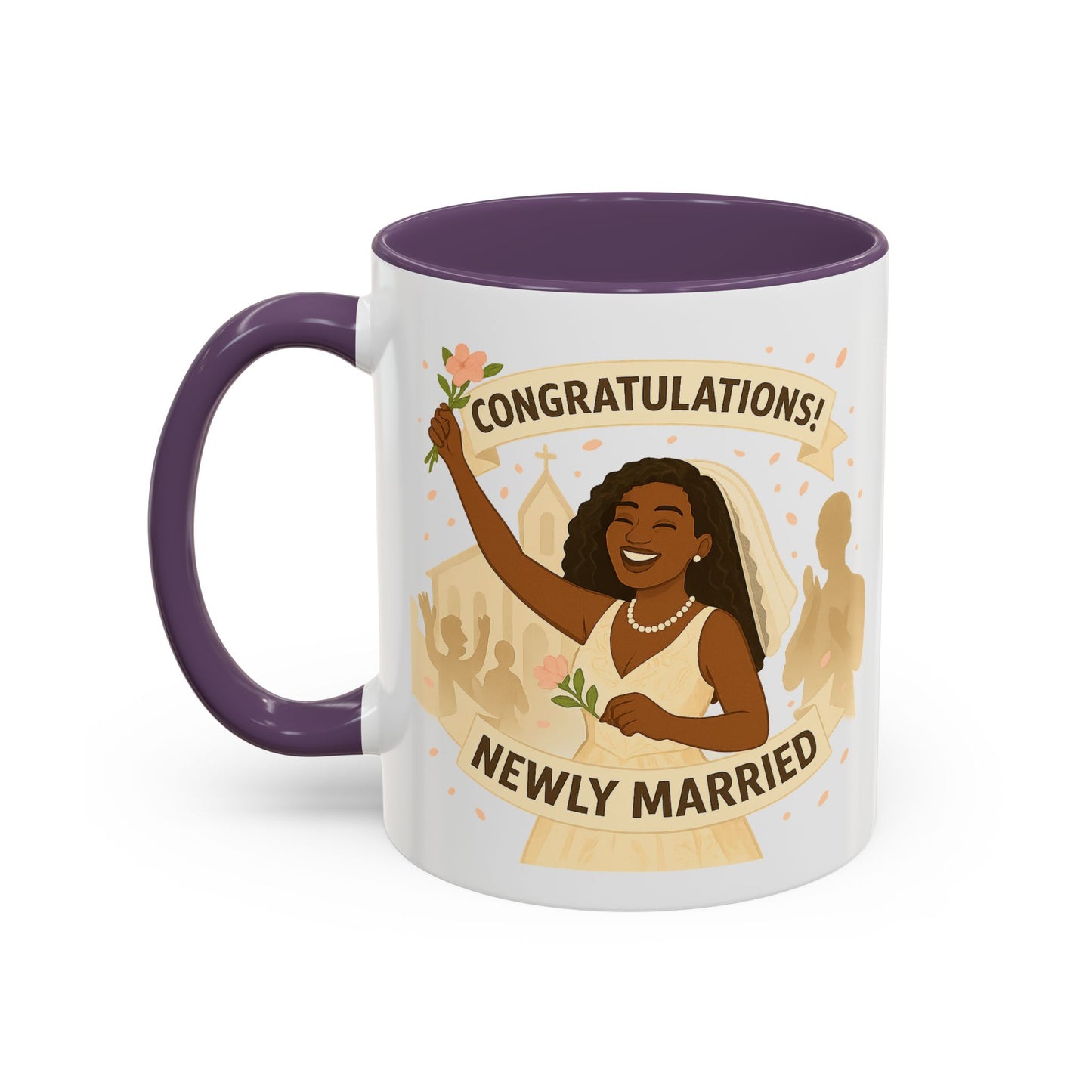 Newly Married Congratulations Coffee Mug - Celebrate Love & New Beginnings