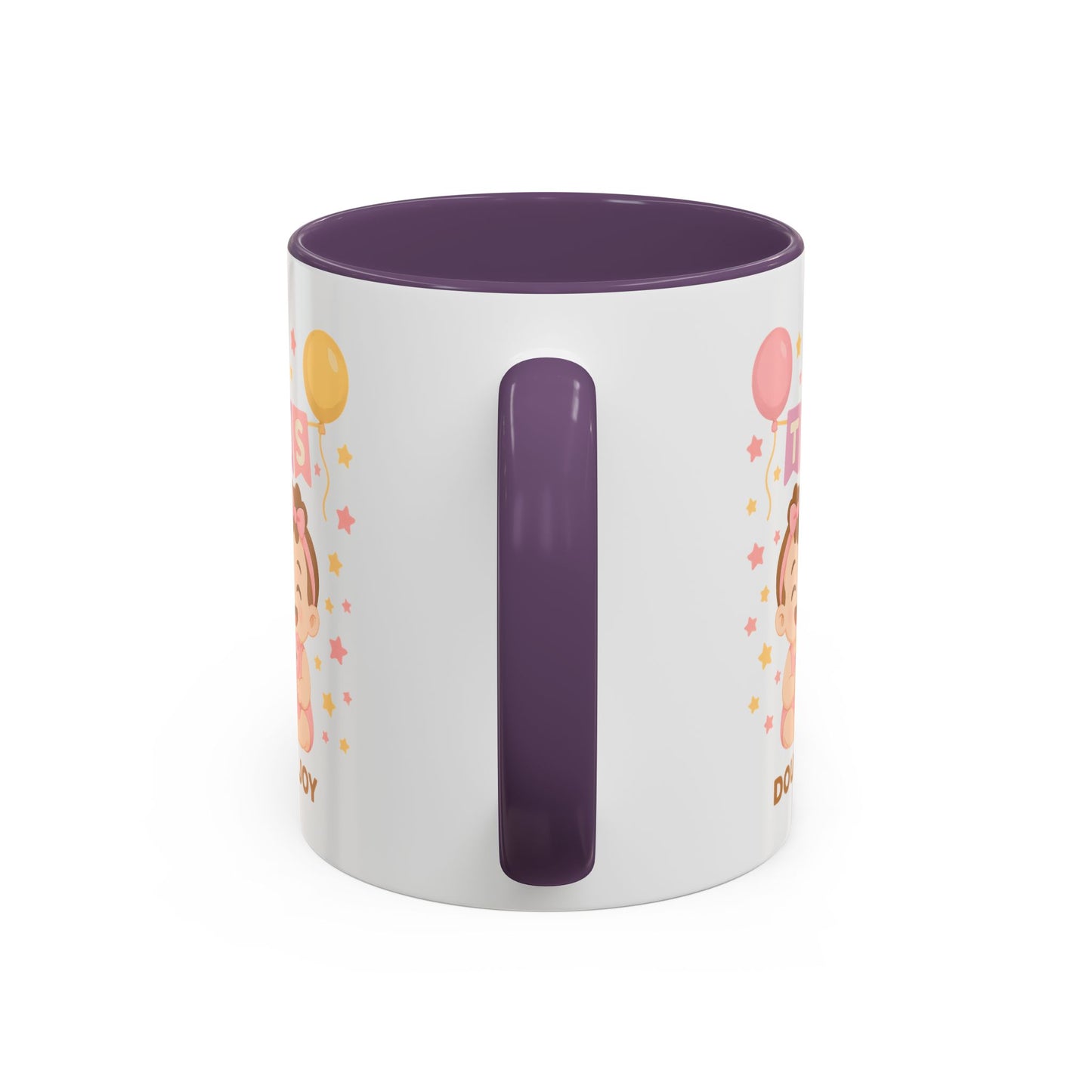 Twin Celebration Coffee Mug, Cute Twins Mug for Parents, Baby Shower Gift, Personalized Coffee Cup, Double the Joy Mug