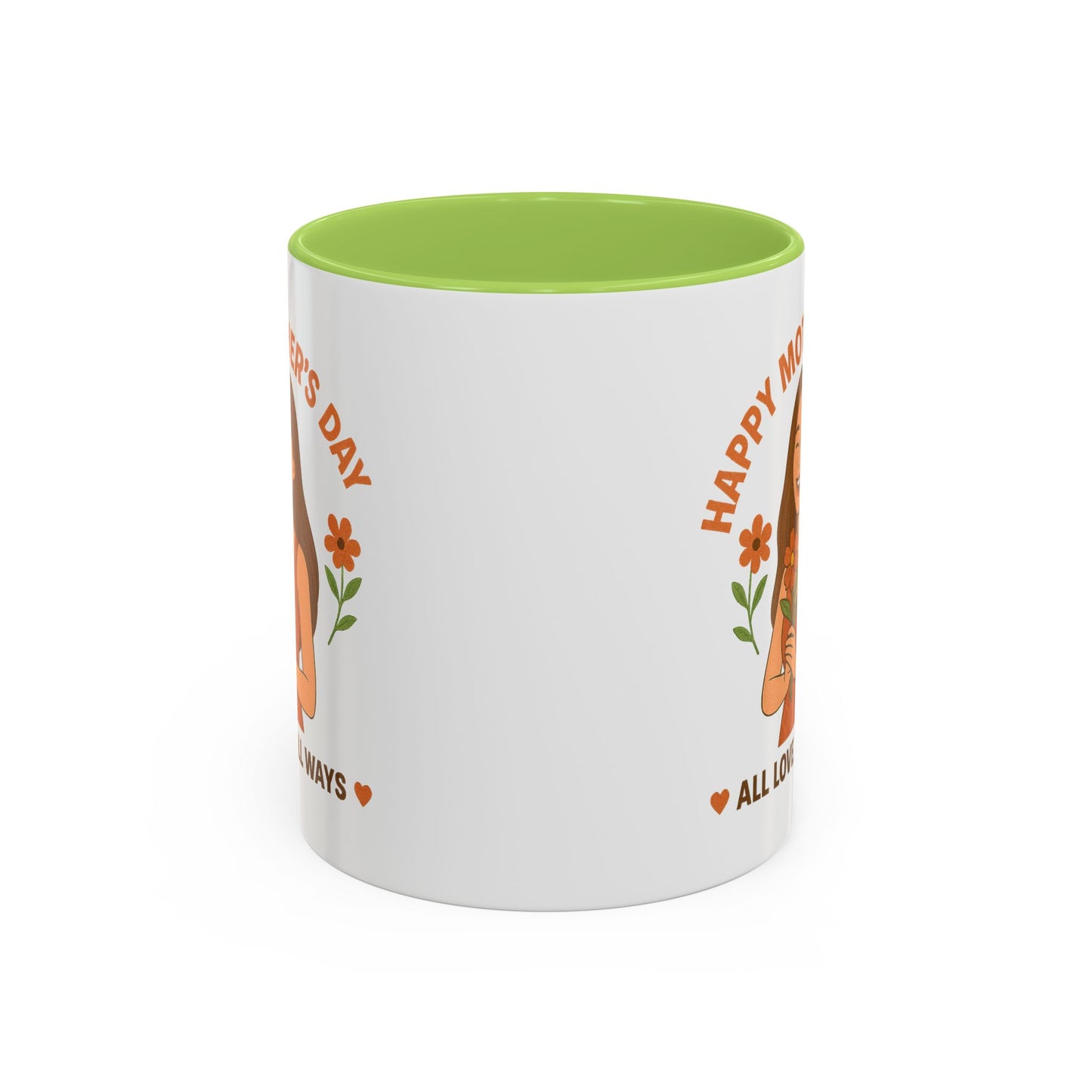 Mother's Day Accent Coffee Mug - All Love, All Ways - Perfect Gift for Moms