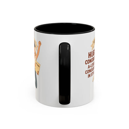 Celebratory Graduation Coffee Mug - 'You Did It!' A-Levels