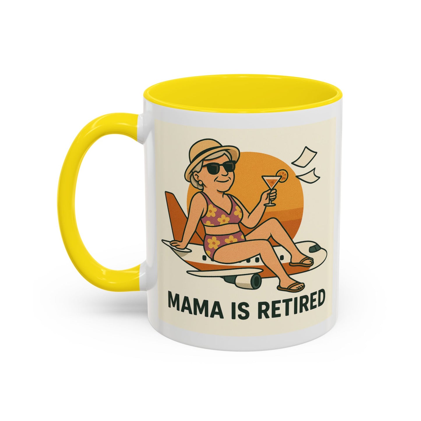Retirement Celebration Coffee Mug - Mama is Retired