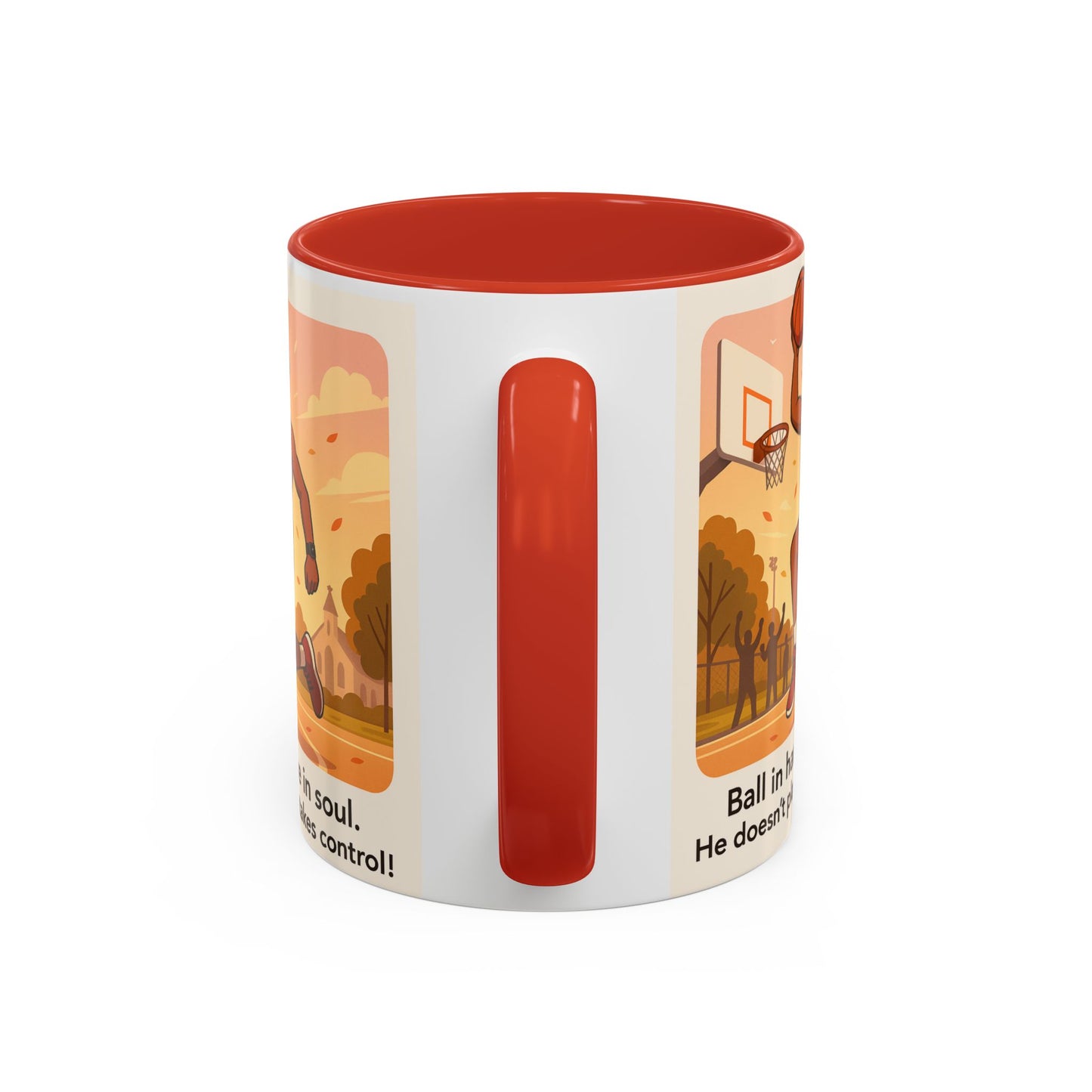 Basketball Motivational Coffee Mug for sport lovers - 11oz & 15oz with Inspirational Quote