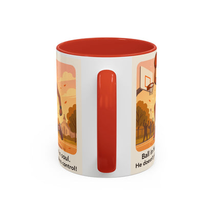 Basketball Motivational Coffee Mug for sport lovers - 11oz & 15oz with Inspirational Quote