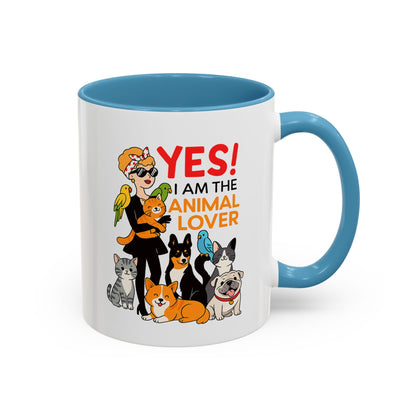 Animal Lover Coffee Mug - Perfect Gift for Pet Owners, Animal Enthusiasts, Dog Lovers, Cat Lovers