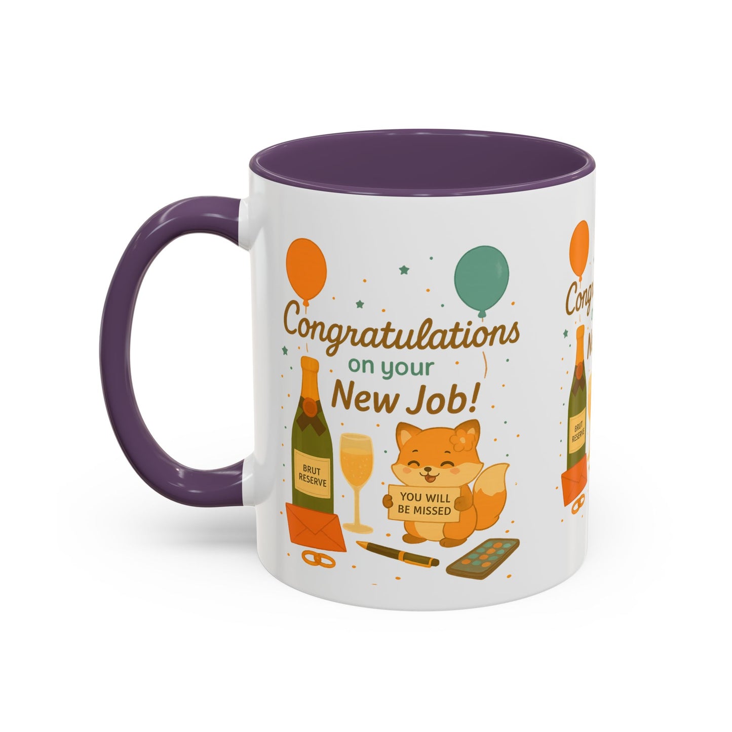 Congratulations New Job, Office Gift, Funny Coffee Cup
