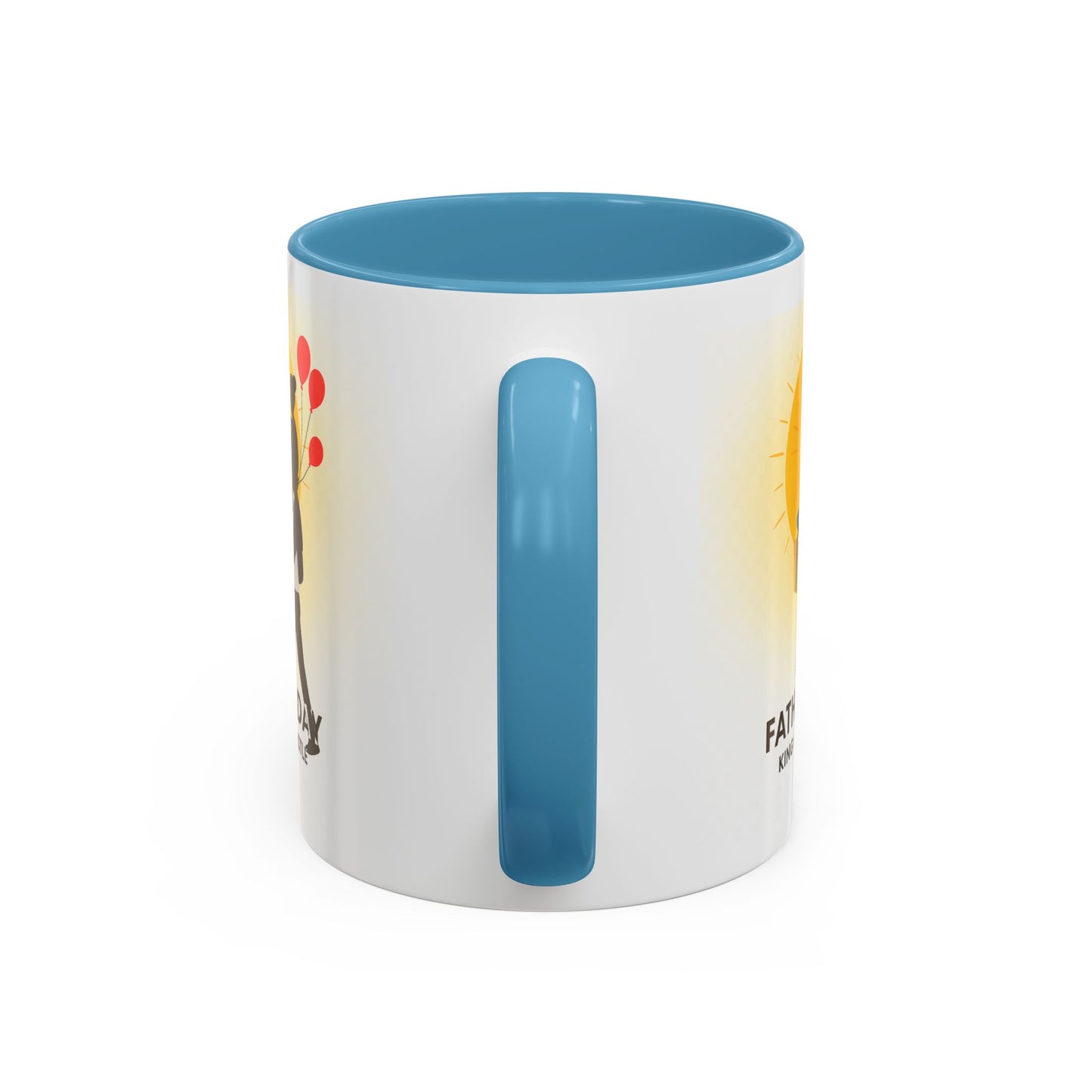 Father's Day Accent Coffee Mug - King of the Castle Design