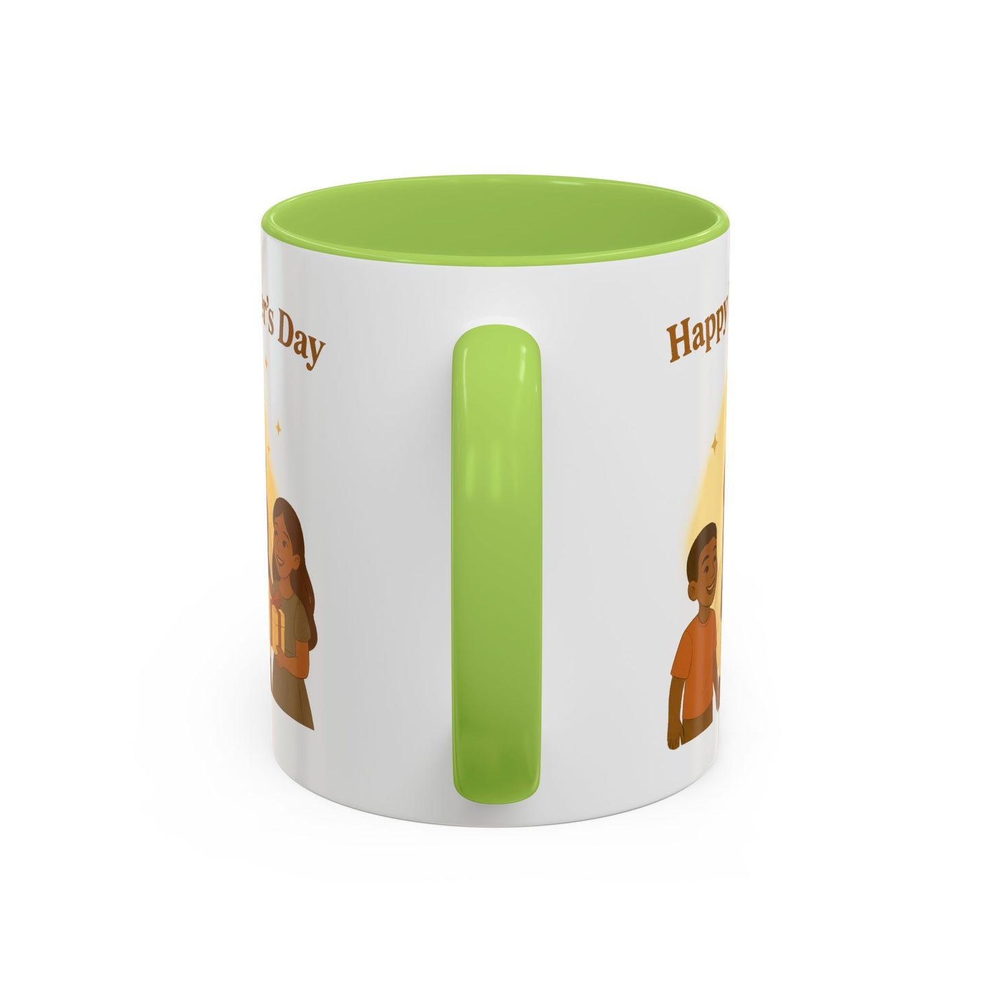 Happy Father's Day Coffee Mug - Celebrate Dad with Joyful Family Design