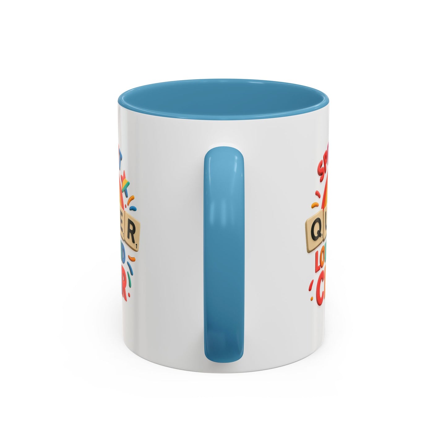 Pride Coffee Mug - Spell It Queer Loud and Clear