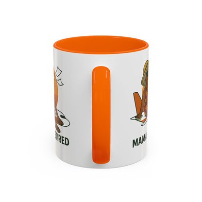 Charming Retired Mama Coffee Mug - Fun Gift for Retirement Celebration