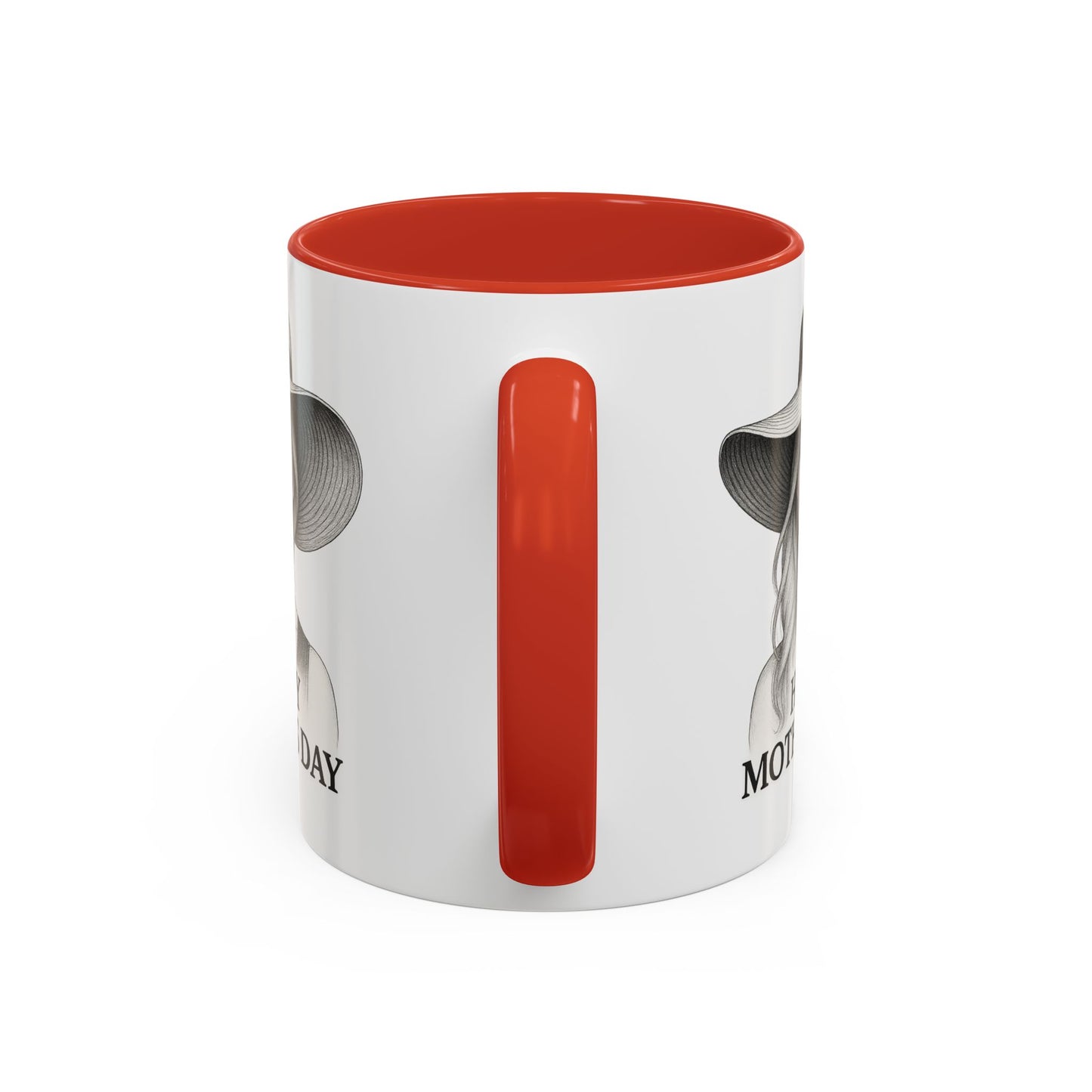Happy Mother's Day Accent Coffee Mug - Stylish Gift for Moms