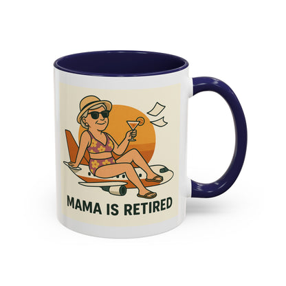 Retirement Celebration Coffee Mug - Mama is Retired