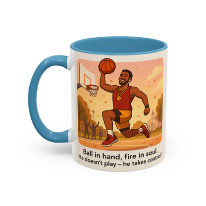 Basketball Motivational Coffee Mug for sport lovers - 11oz & 15oz with Inspirational Quote