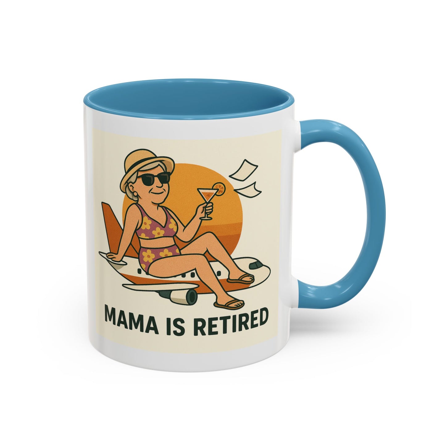 Retirement Celebration Coffee Mug - Mama is Retired