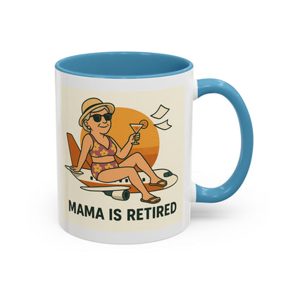 Retirement Celebration Coffee Mug - Mama is Retired