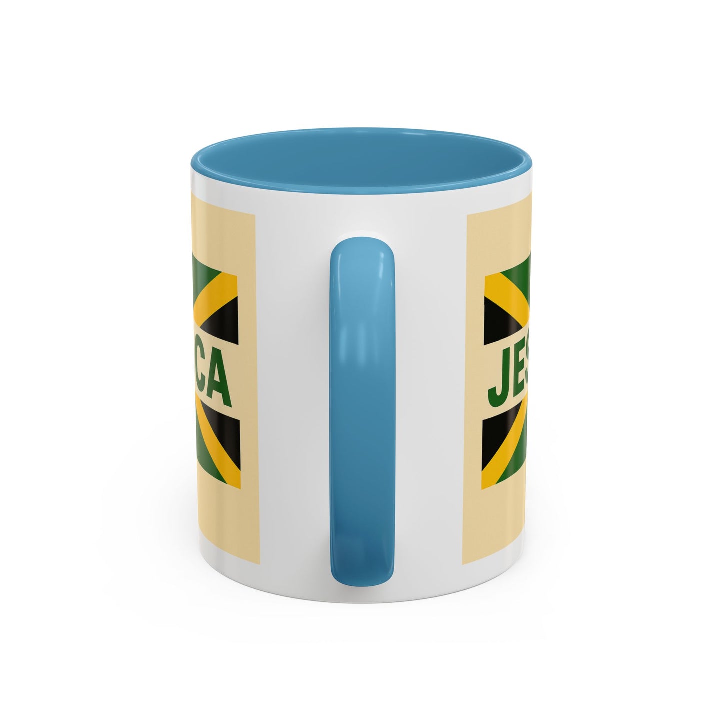 Jamaican Themed Coffee Mug - 'Jessica' with Carnival Queen Vibes