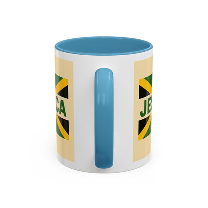 Jamaican Themed Coffee Mug - 'Jessica' with Carnival Queen Vibes