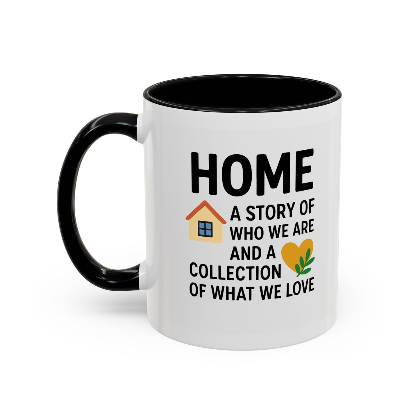 Home Story Accent Coffee Mug | 11 oz & 15 oz | Perfect Gift for New Homeowners