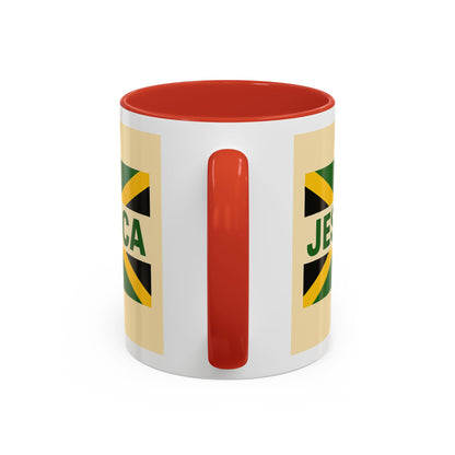 Jamaican Themed Coffee Mug - 'Jessica' with Carnival Queen Vibes