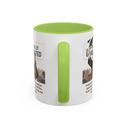 Officially Graduated Coffee Mug - Celebratory Graduation Gift for Grads - Motivational 11oz & 15oz Accent Mug