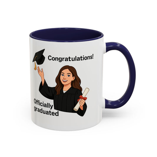 Graduation Celebration Coffee Mug - Congrats Grad Gift